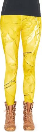 cosey Leggings Bunte Leggings mit auffälligem