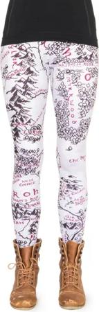 cosey Leggings Bunte Leggings mit auffälligem