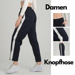 Kendindza Collection Jogginghose Knopfhose Jogginghose mit