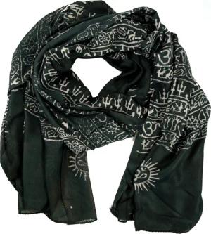 Guru-Shop Sarong Dünnes Baba Tuch, Benares