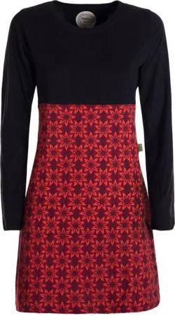 Vishes Tunikakleid Damen Langarm Longshirt-Kleid Sweatkleid