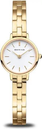Bering Quarzuhr Bering Classic gold glänzend