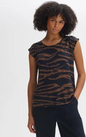 OPUS Shirtbluse Shirtbluse FANNIE SAFARI