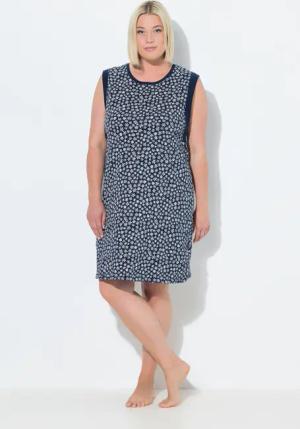 Ulla Popken Longshirt Longshirt bedruckt Rundhals
