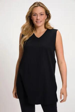 Ulla Popken Longtop Top V-Ausschnitt Relaxed