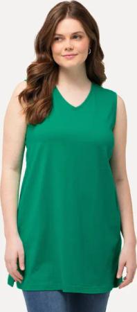 Ulla Popken Longtop Top V-Ausschnitt Relaxed