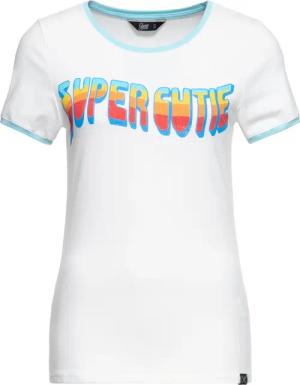 QueenKerosin Kurzarmshirt Super Cutie mit Retro