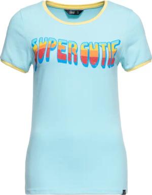 QueenKerosin Kurzarmshirt Super Cutie mit Retro