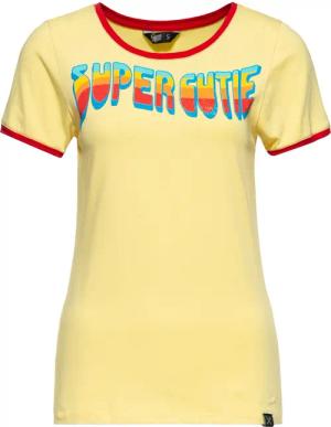 QueenKerosin Kurzarmshirt Super Cutie mit Retro
