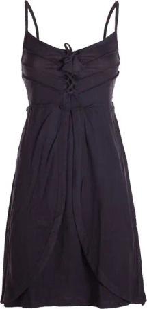 Vishes Sommerkleid Damen Babydoll-Kleid Tunika-Kleid Sommerkleid