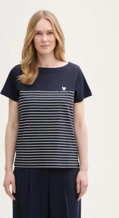 TOM TAILOR T-Shirt T-Shirt mit Streifenmuster