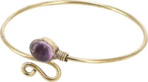 Guru-Shop Armreif Goldene Armspange, Armreifen Messing