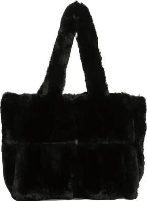 Coonoor Schultertasche Damen Plüsch Umhängetasche Groß