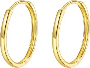Dear Me Paar Creolen Gold 585
