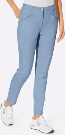 heine Jerseyhose Twill-Hose Innenbeinlänge ca.71 cm
