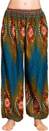 PANASIAM Relaxhose Muckhose im Peacock Design