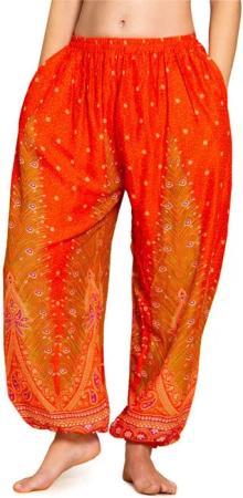 PANASIAM Relaxhose Muckhose im Peacock Design