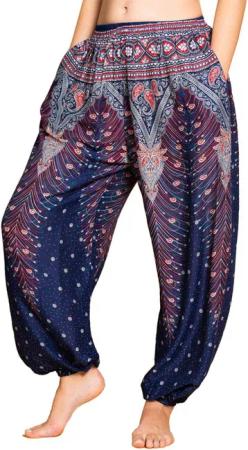 PANASIAM Relaxhose Muckhose im Peacock Design