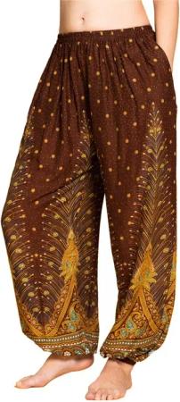 PANASIAM Relaxhose Muckhose im Peacock Design