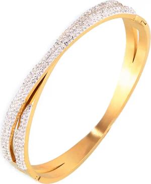 KARMA Armreif Damenarmreif Gold Metall Armschmuck