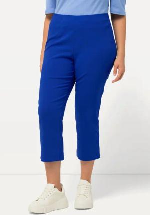 Ulla Popken Funktionshose Bengalinhose wadenlang Elastikbund