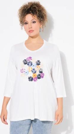 Ulla Popken T-Shirt Shirt Blüten Classic
