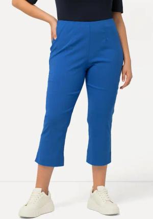 Ulla Popken Funktionshose Bengalinhose wadenlang Elastikbund