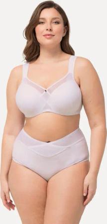Ulla Popken Bügel-BH Bügel-BH Softschale Mesh-Einsatz