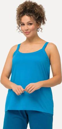 Ulla Popken Longtop Spaghettitop Rundhals Modalmix