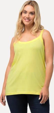Ulla Popken Longtop Spaghettitop Rundhals Modalmix