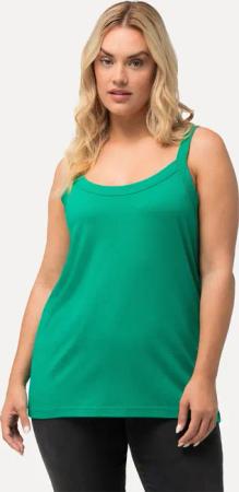 Ulla Popken Longtop Spaghettitop Rundhals Modalmix