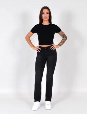 ESRA Straight-Jeans Damen Stretch-Jeans G1400 Straight