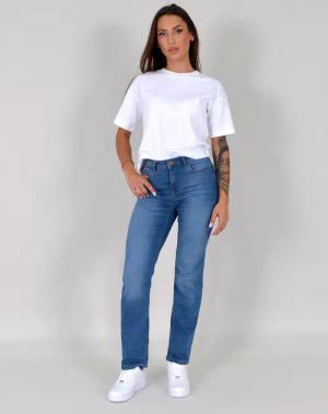 ESRA Straight-Jeans Damen Stretch-Jeans G1400 Straight