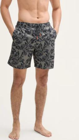 TOM TAILOR Badehose Badeshorts mit Print