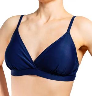 Aquarti Triangel-Bikini Bikini Oberteil Neckholder Push