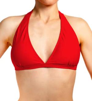 Aquarti Triangel-Bikini Bikini Oberteil Neckholder Push