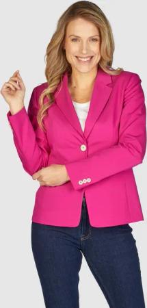 White Label Kurzblazer mit Leistentaschen