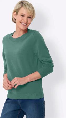 Sieh an! Strickpullover Langarm-Pullover