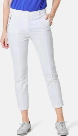 GOLDNER 7/8-Caprijeans Elastische Hose mit extra