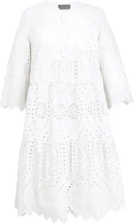 White Label Midikleid Madeira Stufenkleid
