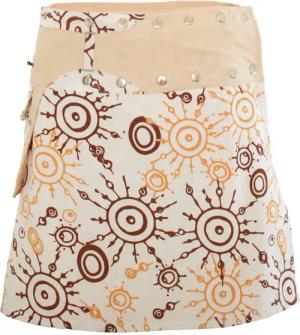 PUREWONDER Wickelrock Damen Rock mit auffälligem