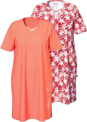 Ulla Popken Bigshirt Bigshirts 2er-Pack Seesterne