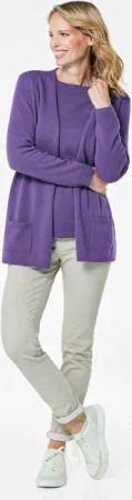 GOLDNER Strickjacke Kuschelweiche Kaschmir-Strickjacke