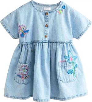 Next Sommerkleid Lässiges Kleid aus 100 %