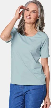 GOLDNER T-Shirt Gepflegtes Shirt in formstabiler