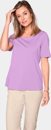 GOLDNER T-Shirt Gepflegtes Shirt in formstabiler