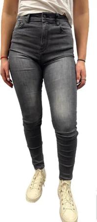 Mexx 5-Pocket-Jeans Damen Skinny-fit-Jeans -Stretch Grau