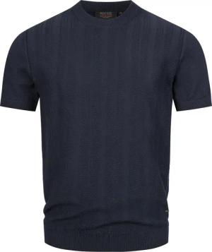 Indicode T-Shirt INVarson mit vertikalem Strickmuster
