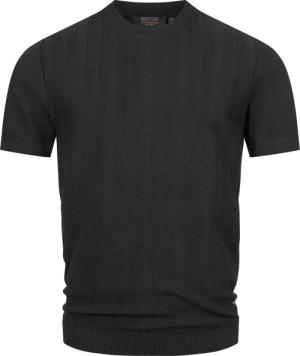 Indicode T-Shirt INVarson mit vertikalem Strickmuster