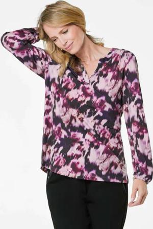 GOLDNER Kurzarmbluse Kurzgröße: Blusenshirt in femininer